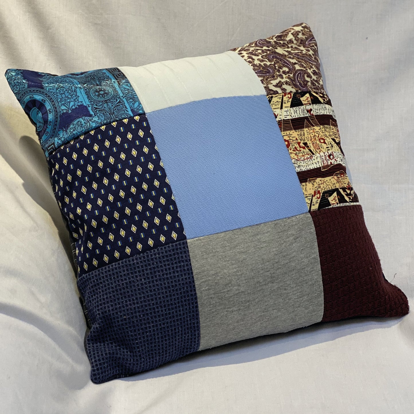 Large Memory Keepsake Patchwork Cushion